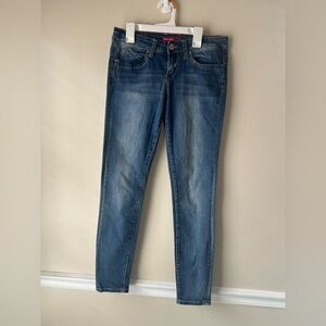 YMI Women's Skinny Jeans in Blue